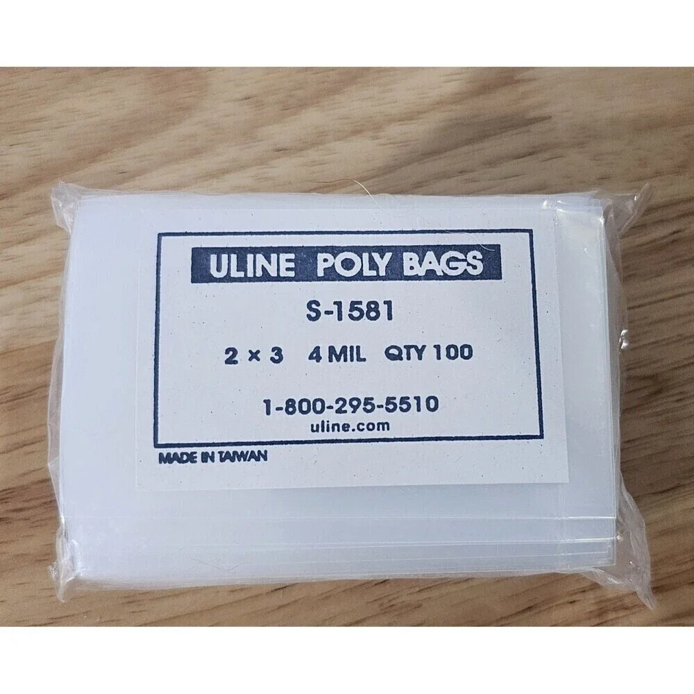 100 Uline S-1581 4 Mil 2